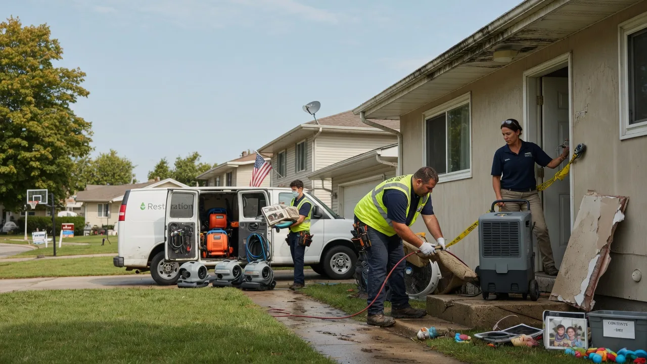 Water Damage Restoration in West Sunbury, PA near me